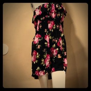 Strapless summer dress